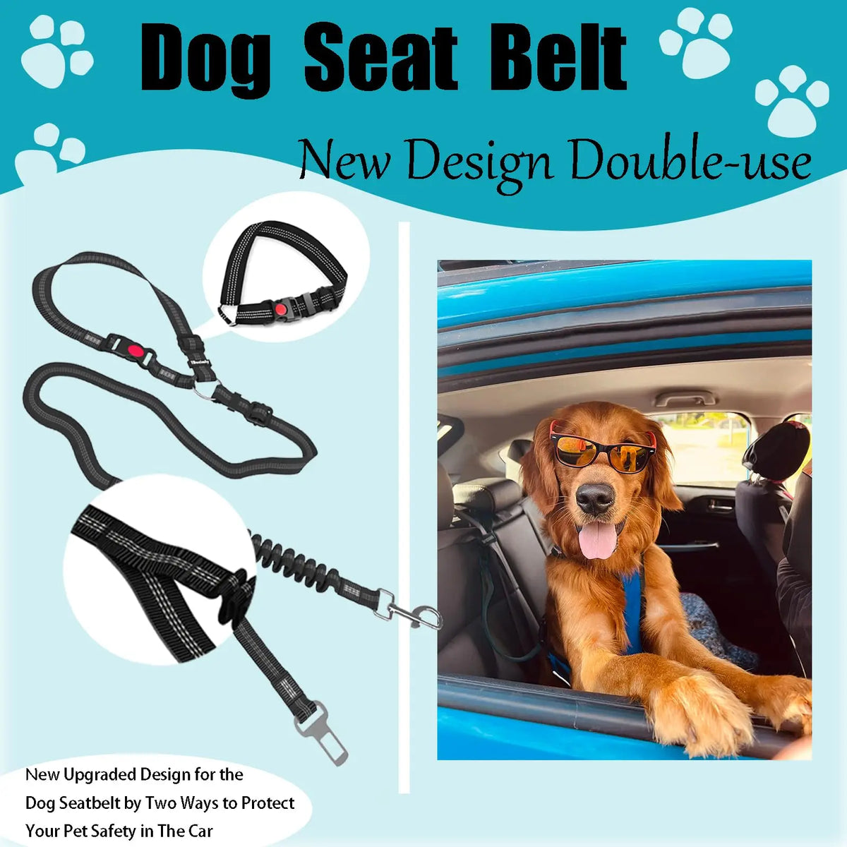 Adjustable Dog Car Seat Belt