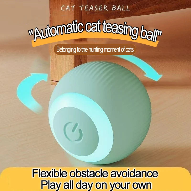Automatic Rolling Ball Cat Toy