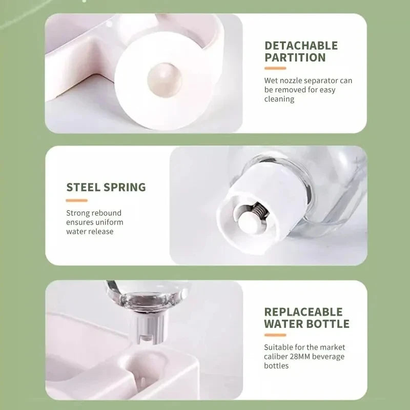 2-in-1 Auto-Refill Feeding & Water Station