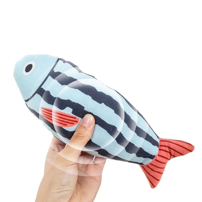 Fish-Shape Catnip Cat Toy