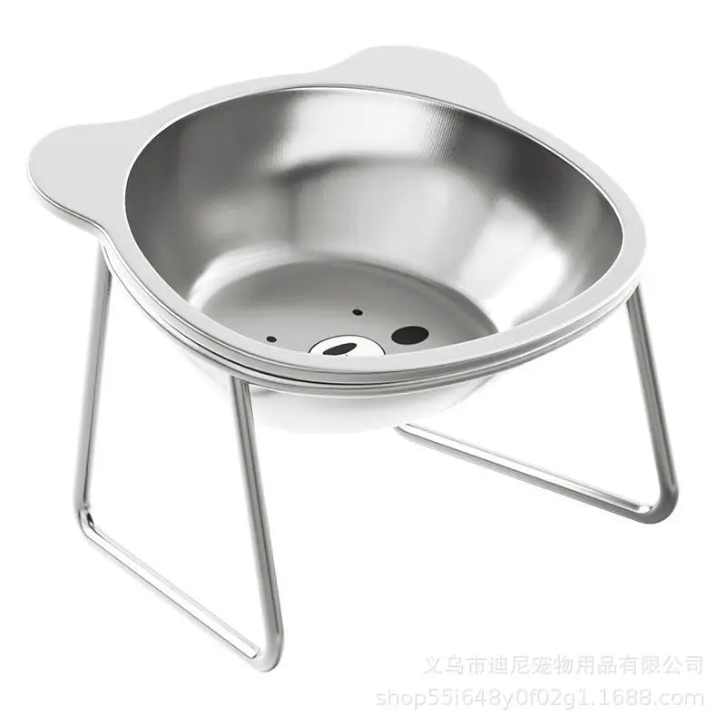 Elevated Stainless Steel Pet Bowl