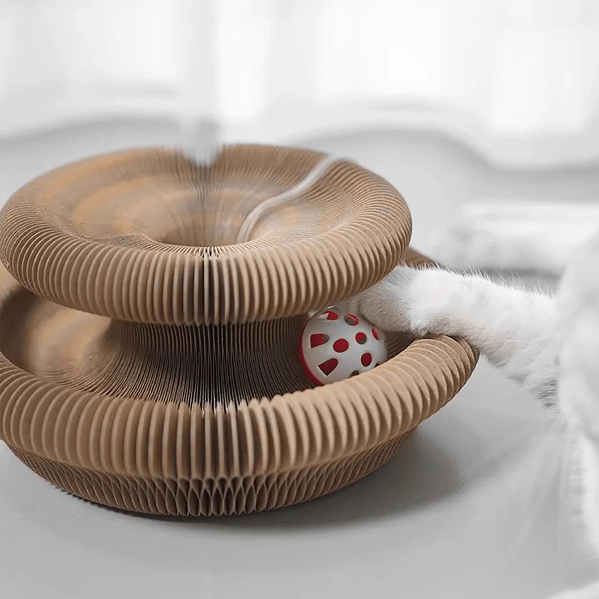 Foldable Cardboard Cat Scratcher
