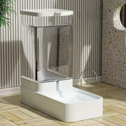 Automatic Gravity-Fed Feeding & Water Station