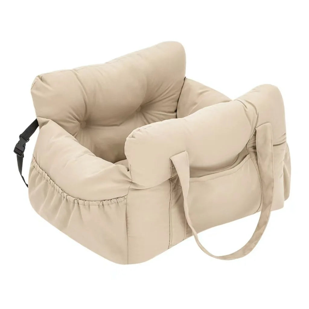Dog Car Seat with Safety Strap