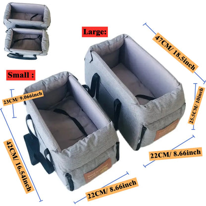 Console Booster Dog Car Seat