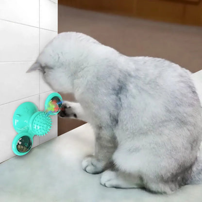 Windmill Turntable Cat Toy
