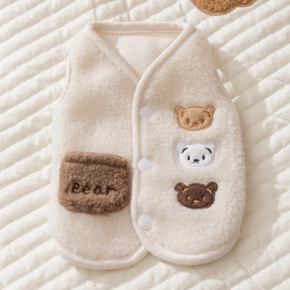 Fleece Dog and Cat Winter Jacket