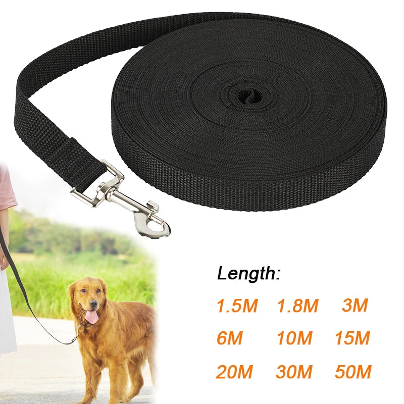 Long Nylon Training Dog Leash