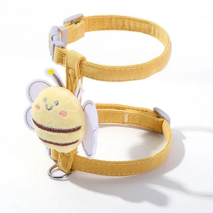 Bee Cat Harness and Leash Set