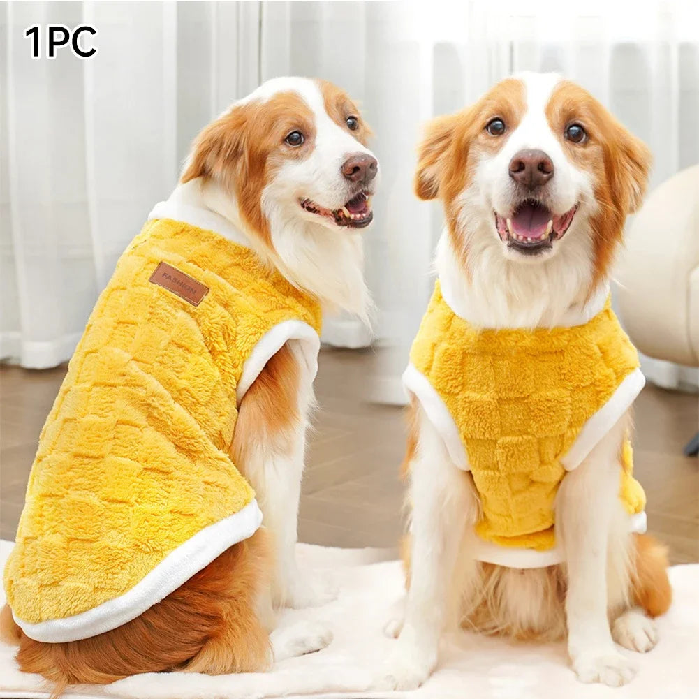 Flannel Dog Sweater