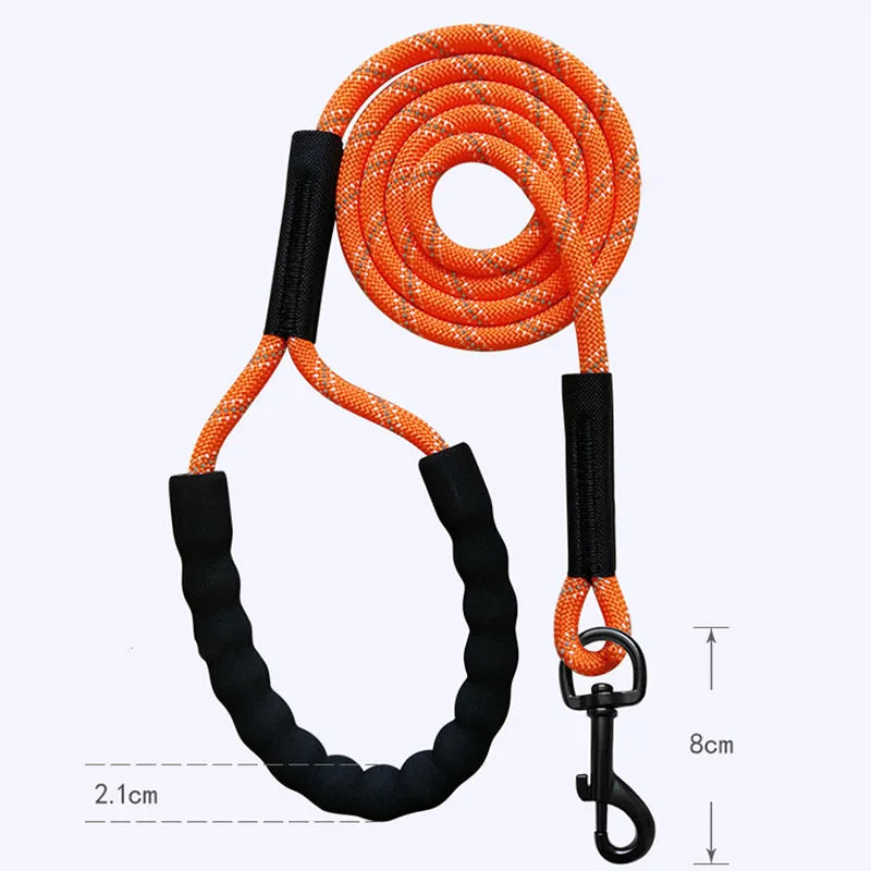 Long Reflective Dog Training Leash