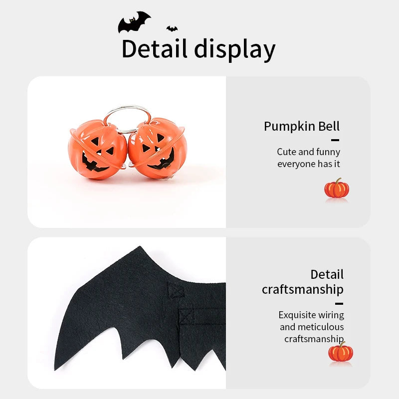 Bat Wings Pet Halloween Costume
