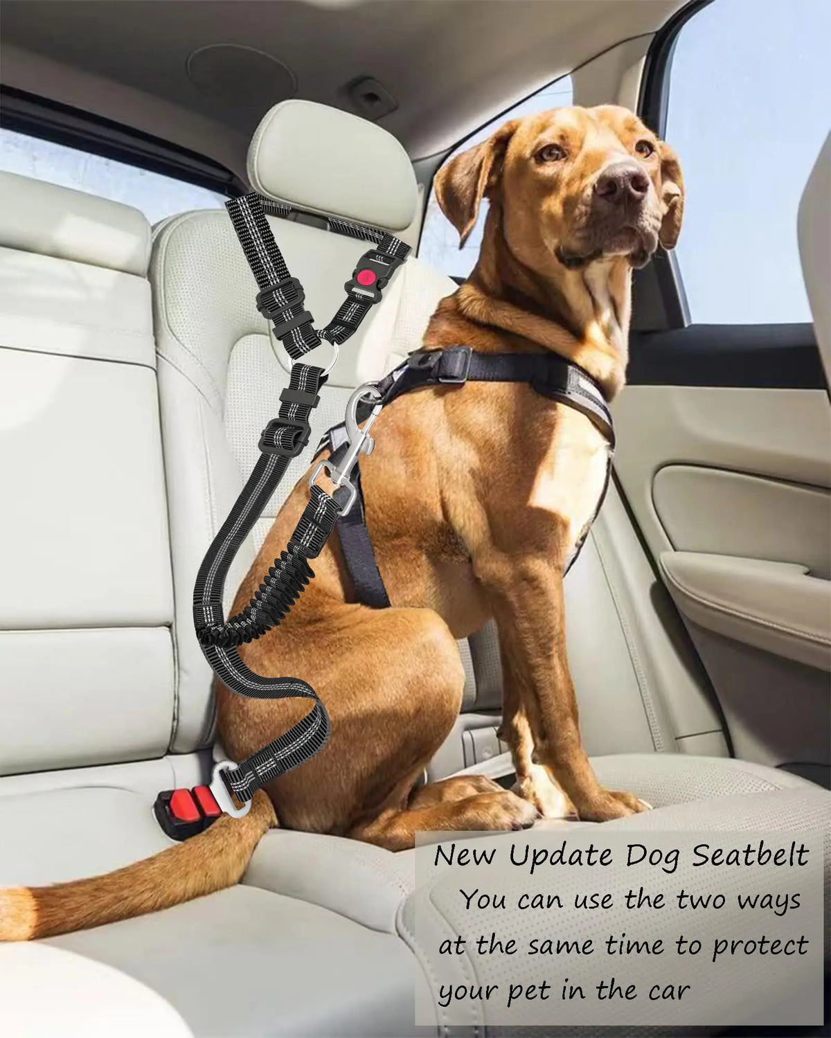 Adjustable Dog Car Seat Belt