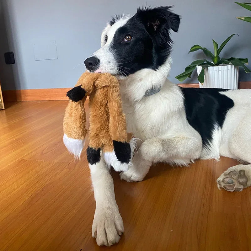 Plush Animal Squeaky Dog Chew Toy