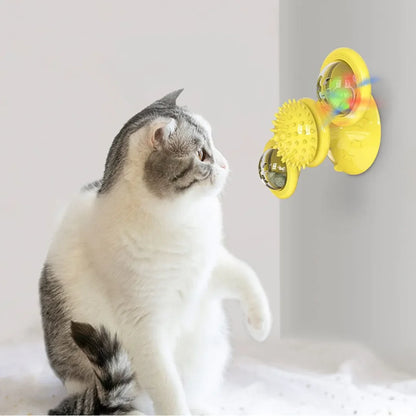 Windmill Turntable Cat Toy