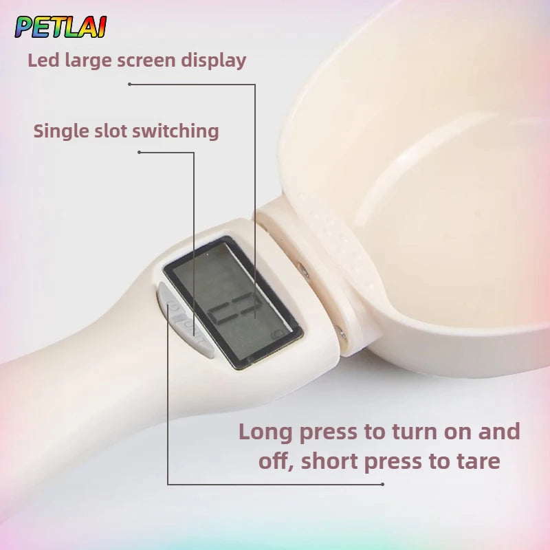 Digital Pet Food Scoop Scale