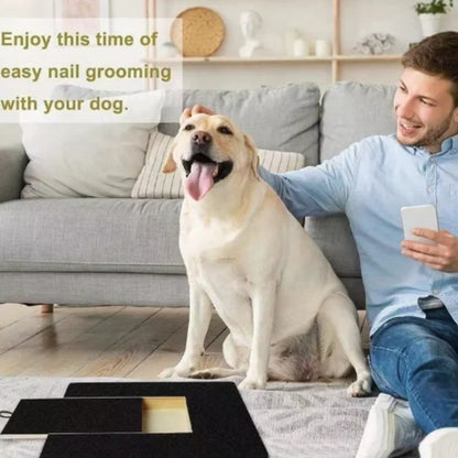 Wooden Dog Scratch Board with Treat Box