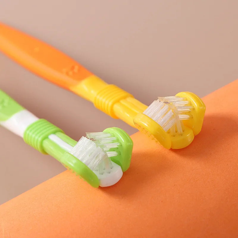 3-Sided Pet Toothbrush