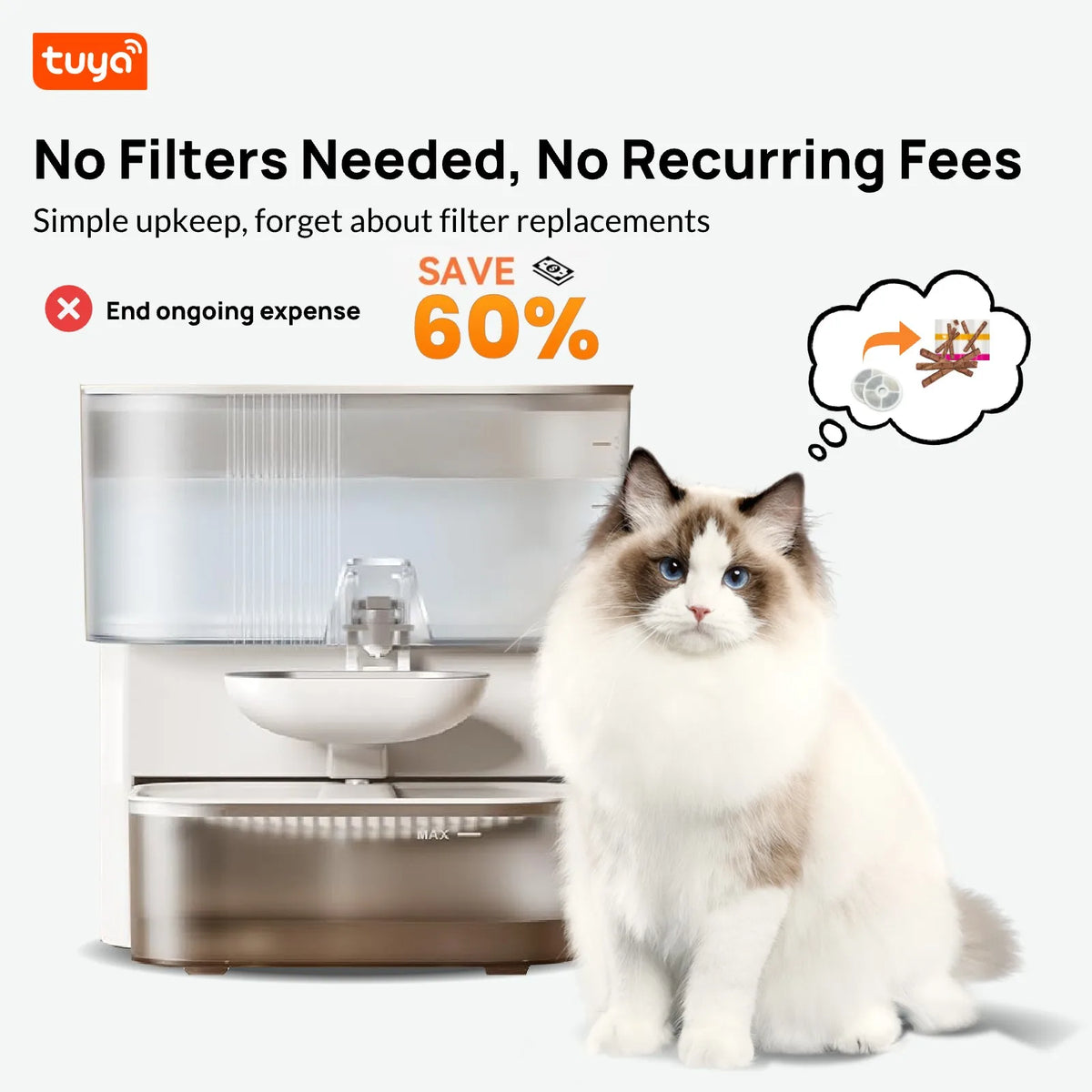 3L Timed Cat Water Fountain