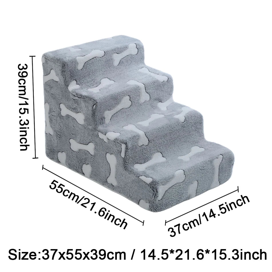 Bone-Shape Dog Stairs and Ramp