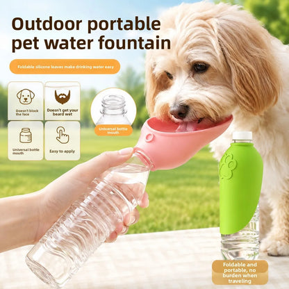Foldable Leaf Travel Water Cup