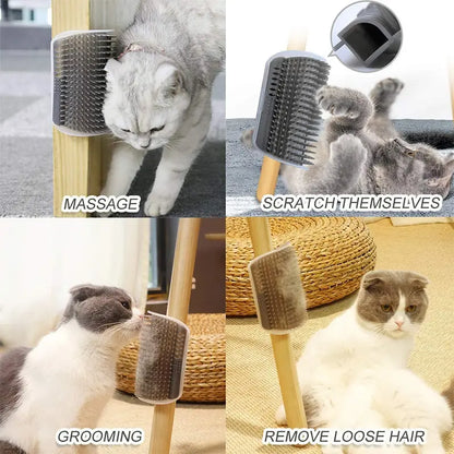 Corner Cat Self-Groomer Brush