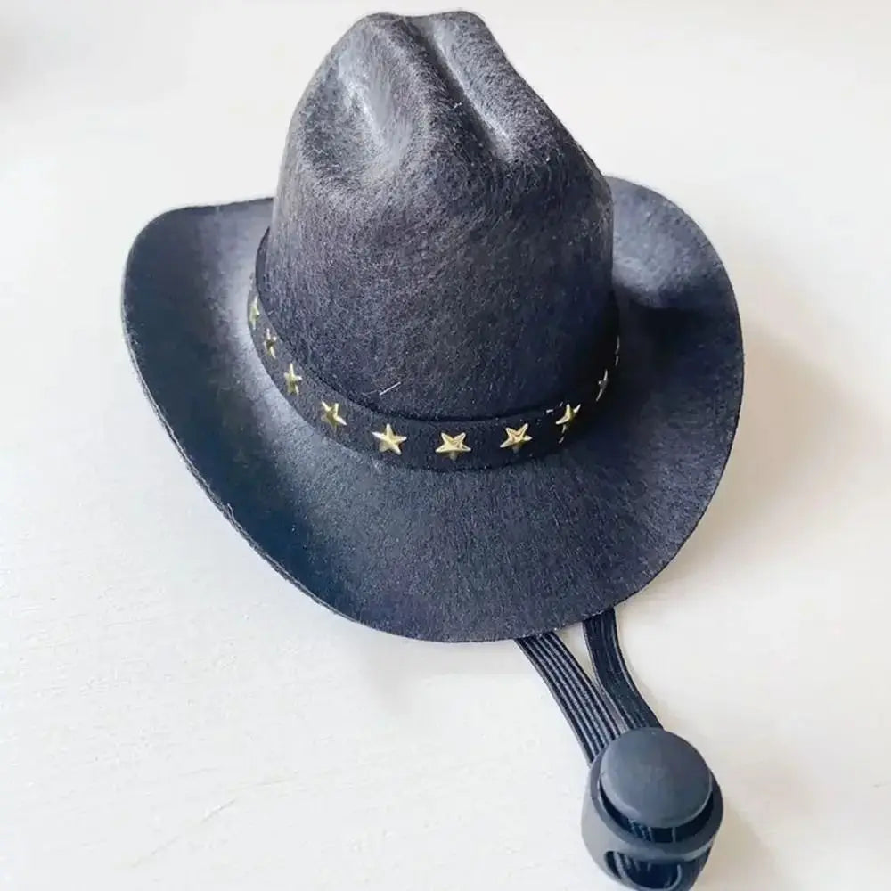 Adjustable Cowboy Pet Hat