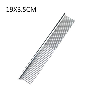 Stainless Steel Dog Grooming Comb