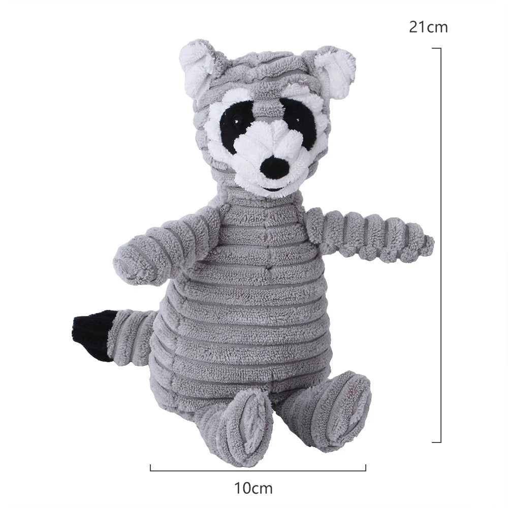 Reinforced Corduroy Plush Companion