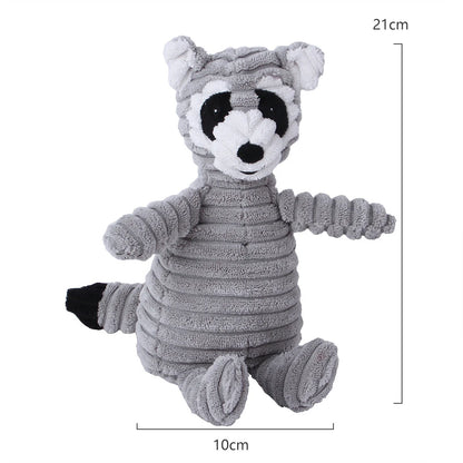 Reinforced Corduroy Plush Companion
