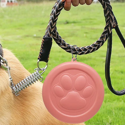 Portable Travel Pet Bowl with Treat Box