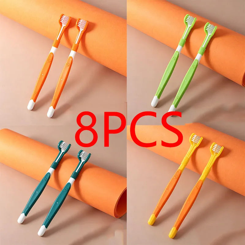 3-Sided Pet Toothbrush