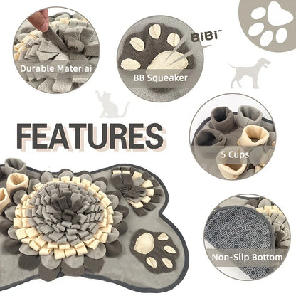 Dog Snuffle Mat for Slow Feeding