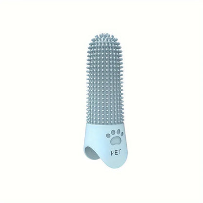 360 Silicone Pet Finger Toothbrush