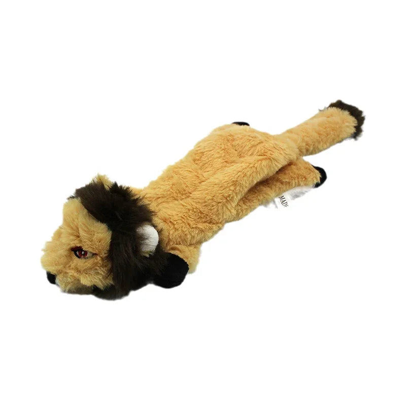 Plush Animal Squeaky Dog Chew Toy