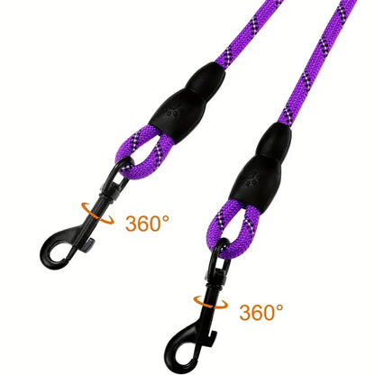 No-Tangle Dual Dog Leash