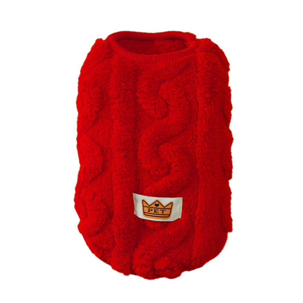 Cozy Fleece Dog Sweater