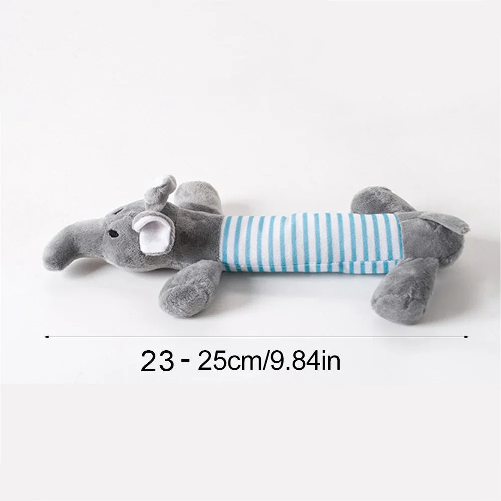 Plush Squeaky Animal Dog Toys