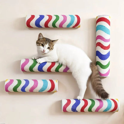 Wall-Mounted Cat Scratching Board
