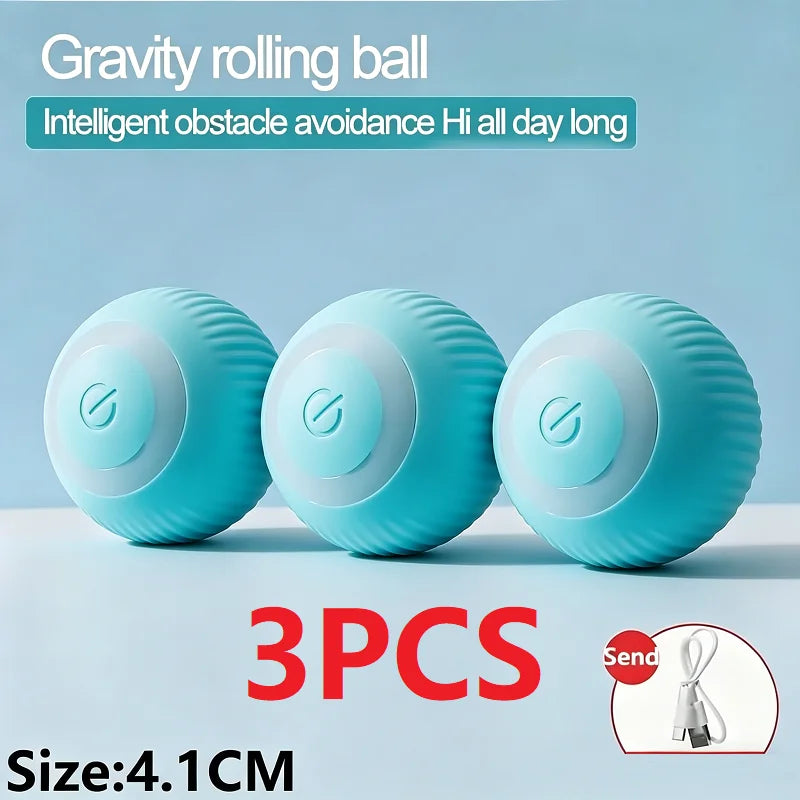 Automatic Rolling Ball Cat Toy