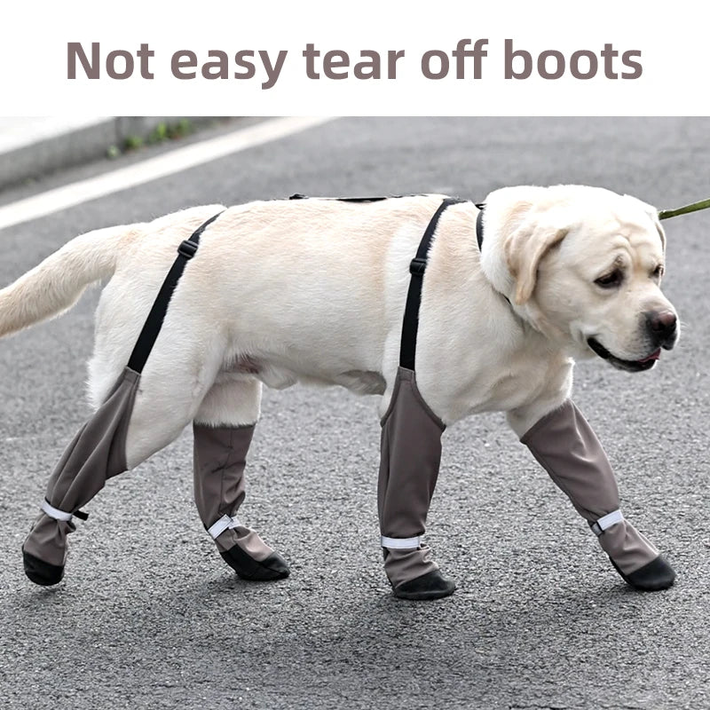 Waterproof Non-Slip Dog Snow Boots