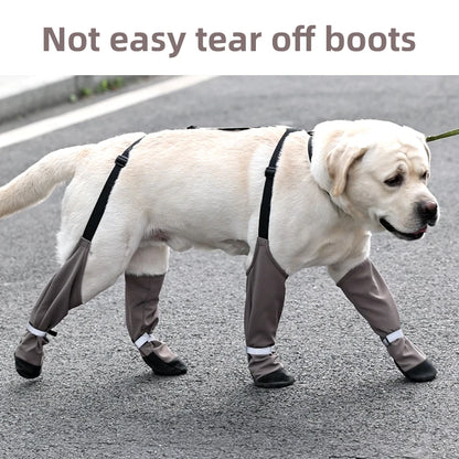Waterproof Non-Slip Dog Snow Boots