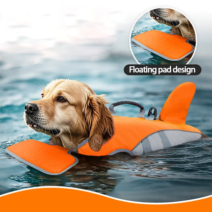 Shark Fin Dog Life Jacket