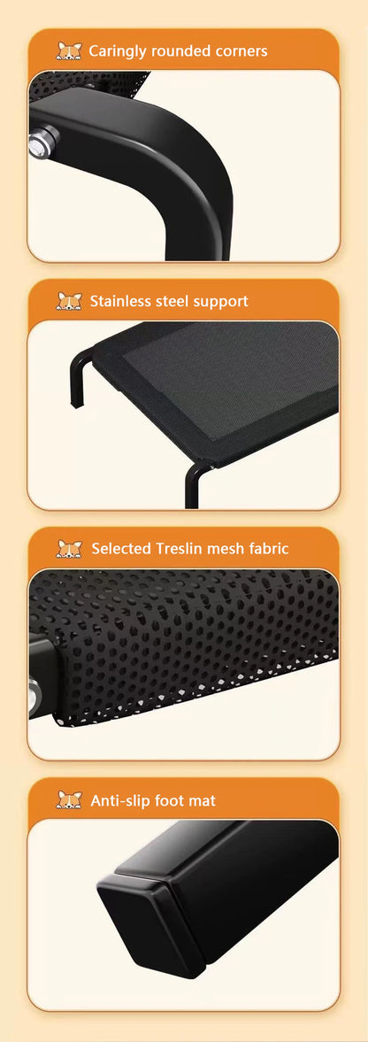 Raised Cooling Dog Bed