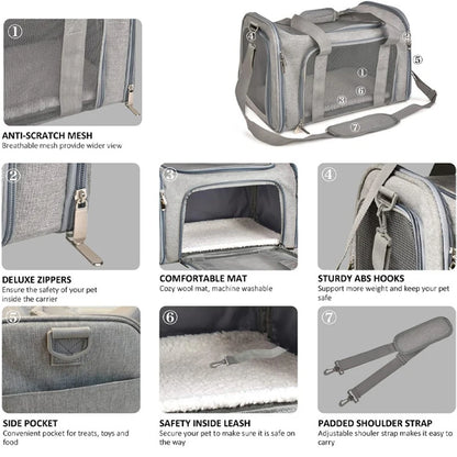Airline-Approved Pet Carrier Backpack