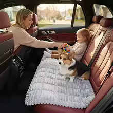 Cooling Striped Car Dog Bed Mat