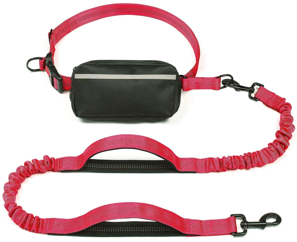 Bungee Waist Running Dog Leash