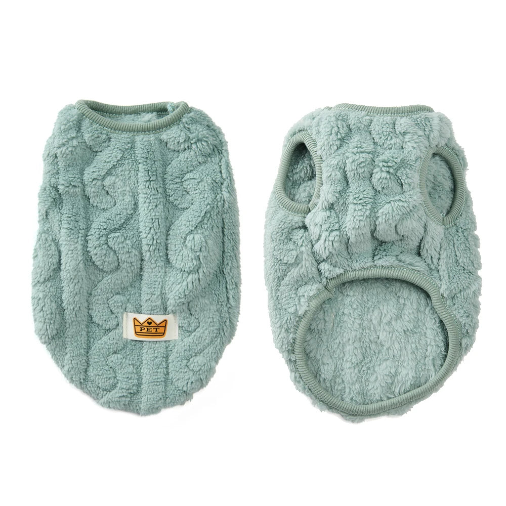 Cozy Fleece Dog Sweater