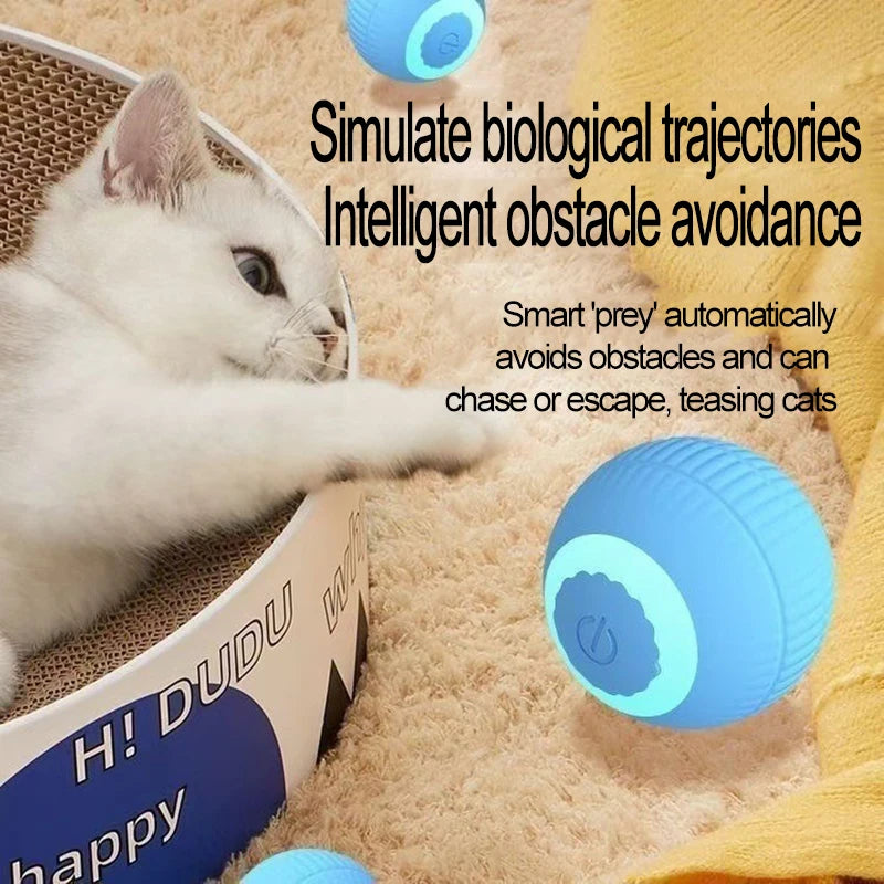 Automatic Rolling Ball Cat Toy