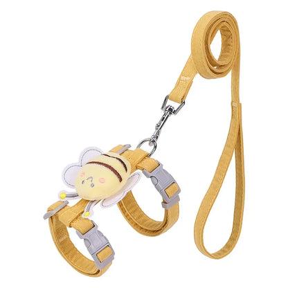 Bee Cat Harness and Leash Set